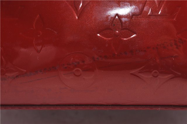 Authentic Louis Vuitton Vernis Bellevue GM Hand Bag Red M93583 LV 5307D