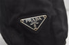 Authentic PRADA Vintage Nylon Tessuto Plastic Shoulder Hand Bag Black 5308I