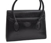 Authentic GUCCI Vintage Hand Bag Purse Leather Black 5309I