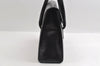 Authentic GUCCI Vintage Hand Bag Purse Leather Black 5309I
