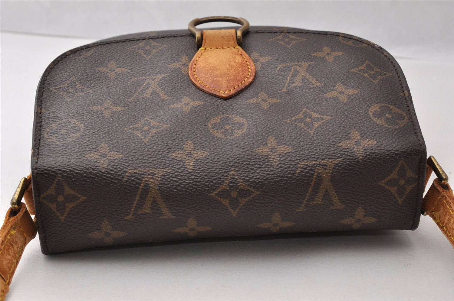 Authentic Louis Vuitton Monogram Saint Cloud MM M51243 Shoulder Cross Bag 5310I