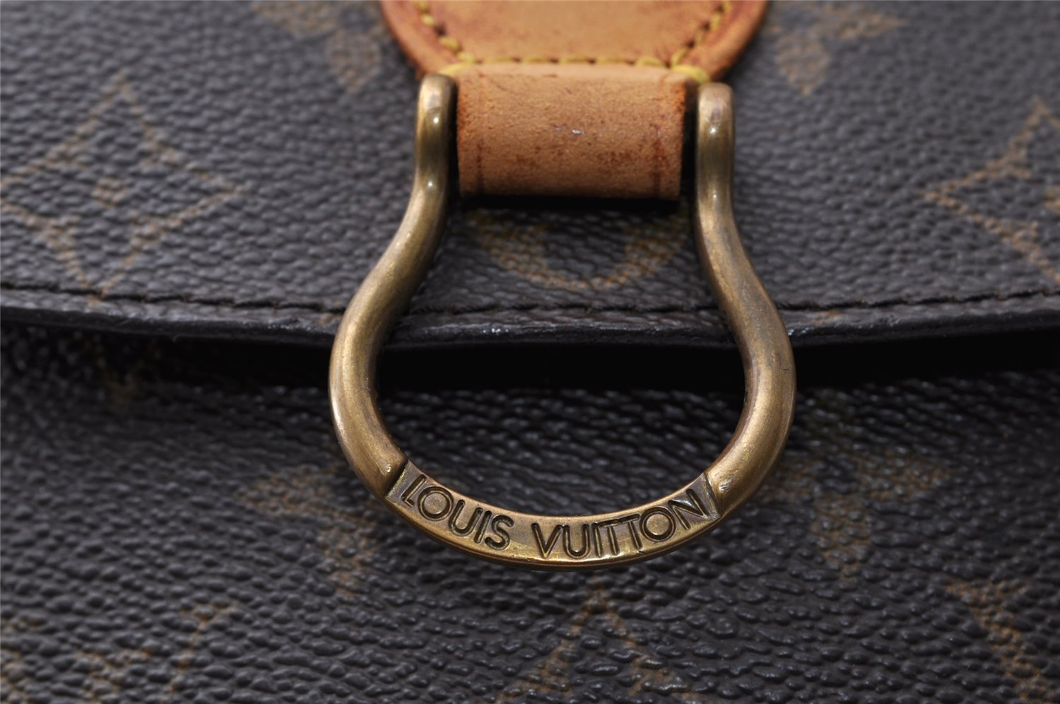 Authentic Louis Vuitton Monogram Saint Cloud MM M51243 Shoulder Cross Bag 5310I