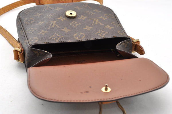 Authentic Louis Vuitton Monogram Saint Cloud MM M51243 Shoulder Cross Bag 5310I