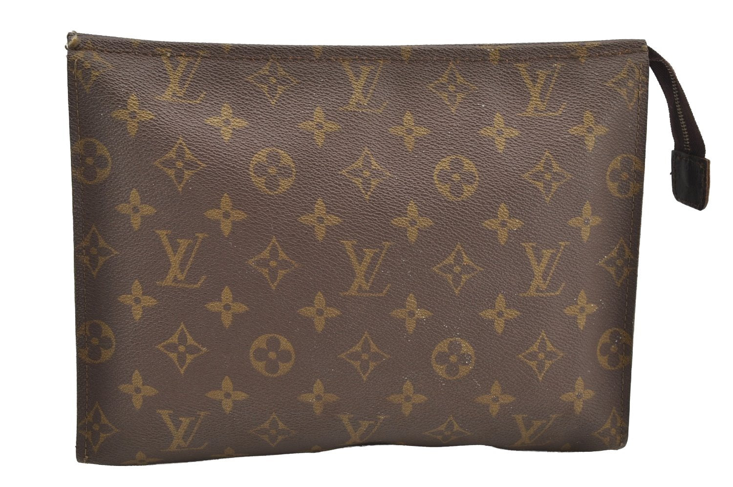 Authentic Louis Vuitton Monogram Poche Toilette 26 M47542 Cosmetics Pouch 5311I
