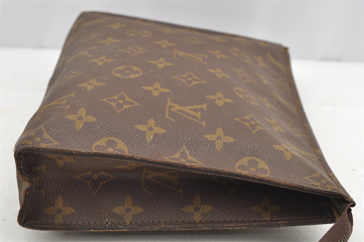 Authentic Louis Vuitton Monogram Poche Toilette 26 M47542 Cosmetics Pouch 5311I