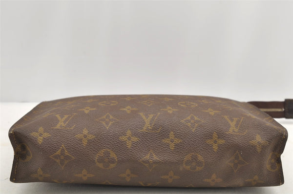 Authentic Louis Vuitton Monogram Poche Toilette 26 M47542 Cosmetics Pouch 5311I