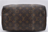 Authentic Louis Vuitton Monogram Speedy 25 Boston Hand Bag M41528 LV 5312D
