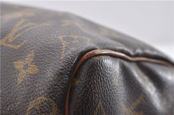 Authentic Louis Vuitton Monogram Speedy 25 Boston Hand Bag M41528 LV 5312D