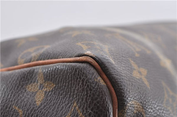 Authentic Louis Vuitton Monogram Speedy 25 Boston Hand Bag M41528 LV 5312D