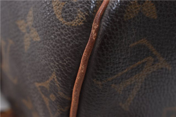 Authentic Louis Vuitton Monogram Speedy 25 Boston Hand Bag M41528 LV 5312D