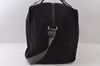 Authentic PRADA Sports Polyamide 2Way Travel Boston Bag Black 5312I