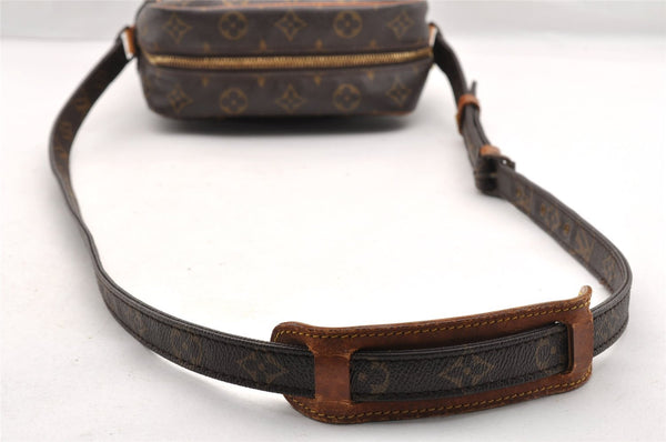 Authentic Louis Vuitton Monogram Danube MM Shoulder Cross Bag M45264 LV 5313I