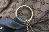 Authentic GUCCI Sukey Shoulder Tote Bag GG Canvas Leather 211944 Brown 5314I