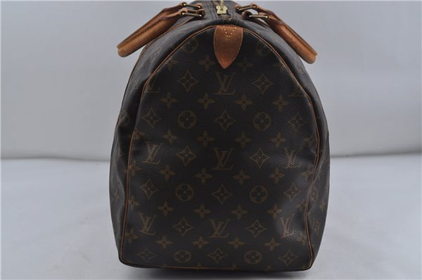 Authentic Louis Vuitton Monogram Keepall 50 Travel Boston Bag M41426 LV 5315D