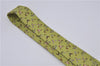 Authentic HERMES Tie Necktie Animal Pattern Silk 5472FA Light Green Box 5316C