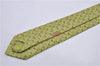 Authentic HERMES Tie Necktie Animal Pattern Silk 5472FA Light Green Box 5316C