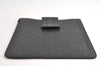 Authentic GUCCI Guccissima GG Leather iPad Tablet Case 256575 Black 5316I