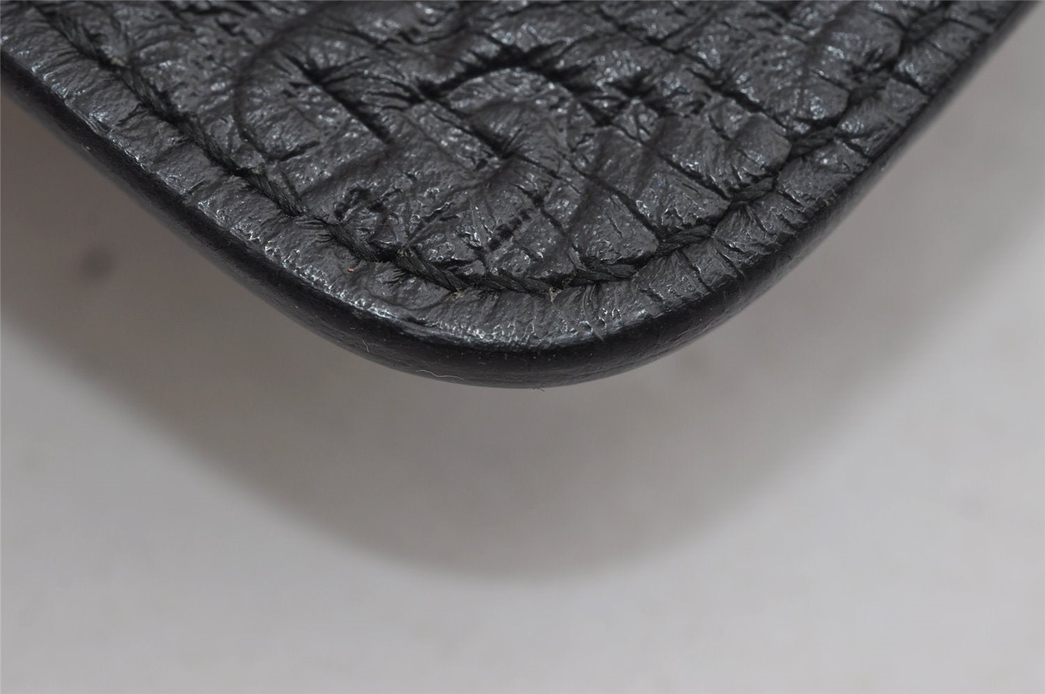 Authentic GUCCI Guccissima GG Leather iPad Tablet Case 256575 Black 5316I