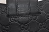 Authentic GUCCI Guccissima GG Leather iPad Tablet Case 256575 Black 5316I