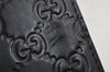 Authentic GUCCI Guccissima GG Leather iPad Tablet Case 256575 Black 5316I