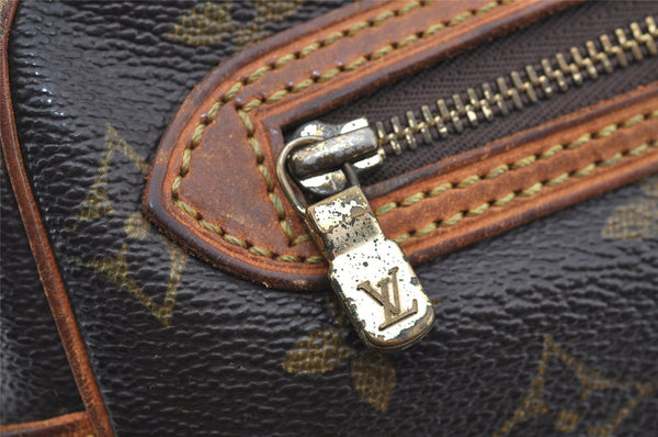 Authentic Louis Vuitton Monogram Marly Dragonne GM M51825 Clutch Bag Junk 5317I