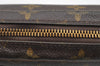 Authentic Louis Vuitton Monogram Marly Dragonne GM M51825 Clutch Bag Junk 5317I