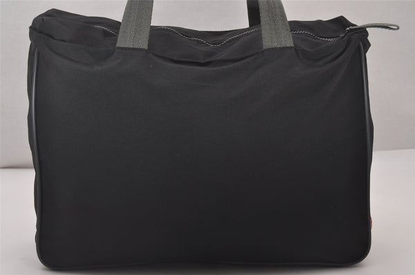 Authentic PRADA Sports Polyester Shoulder Tote Bag 4VA062 Black 5321I