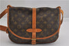Authentic Louis Vuitton Monogram Saumur 30 Shoulder Cross Bag M42256 LV 5322F