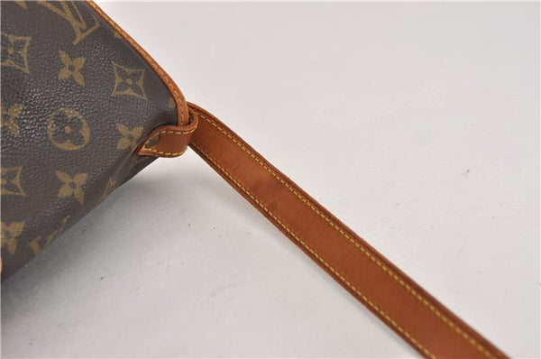 Authentic Louis Vuitton Monogram Saumur 30 Shoulder Cross Bag M42256 LV 5322F