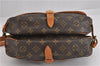 Authentic Louis Vuitton Monogram Saumur 30 Shoulder Cross Bag M42256 LV 5322F