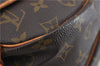 Authentic Louis Vuitton Monogram Saumur 30 Shoulder Cross Bag M42256 LV 5322F