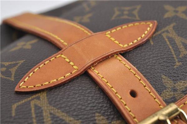 Authentic Louis Vuitton Monogram Saumur 30 Shoulder Cross Bag M42256 LV 5322F