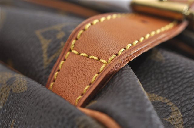 Authentic Louis Vuitton Monogram Saumur 30 Shoulder Cross Bag M42256 LV 5322F