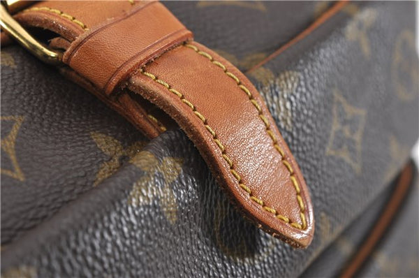 Authentic Louis Vuitton Monogram Saumur 30 Shoulder Cross Bag M42256 LV 5322F