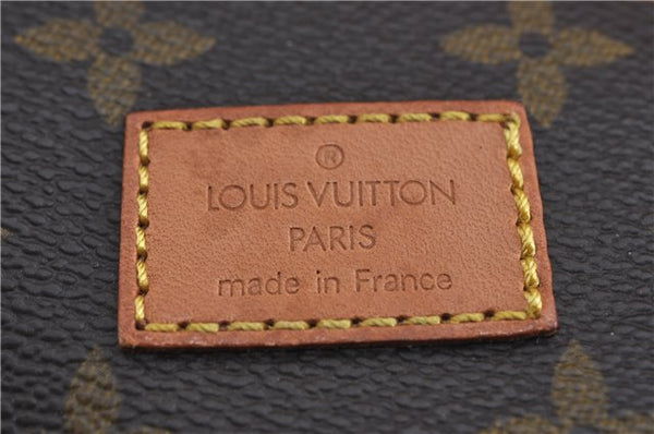 Authentic Louis Vuitton Monogram Saumur 30 Shoulder Cross Bag M42256 LV 5322F