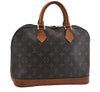 Authentic Louis Vuitton Monogram Alma Hand Bag Purse M51130 LV 5324D