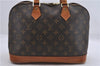 Authentic Louis Vuitton Monogram Alma Hand Bag Purse M51130 LV 5324D