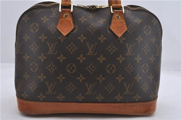 Authentic Louis Vuitton Monogram Alma Hand Bag Purse M51130 LV 5324D