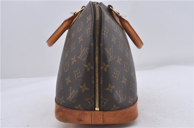 Authentic Louis Vuitton Monogram Alma Hand Bag Purse M51130 LV 5324D