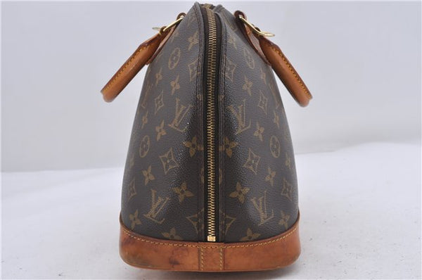 Authentic Louis Vuitton Monogram Alma Hand Bag Purse M51130 LV 5324D