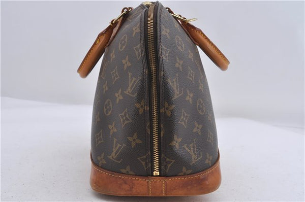 Authentic Louis Vuitton Monogram Alma Hand Bag Purse M51130 LV 5324D