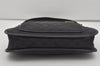 Authentic GUCCI Vintage Shoulder Bag Purse GG Canvas Leather 0014198 Black 5324I