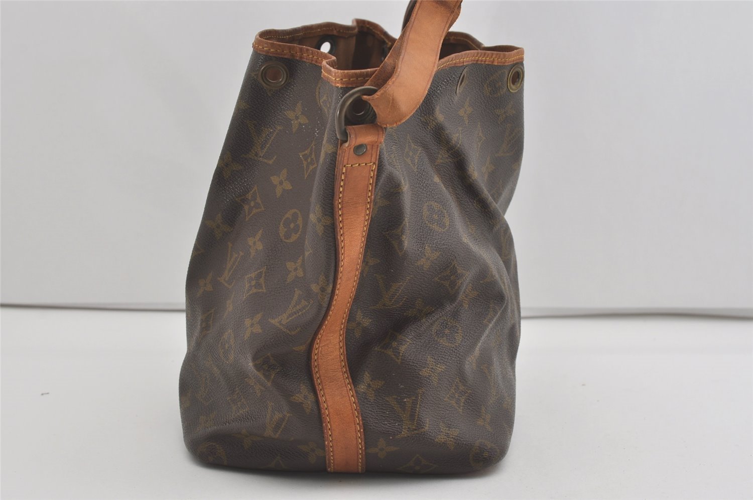 Authentic Louis Vuitton Monogram Petit Noe Drawstring Bag Old Model LV 5325I