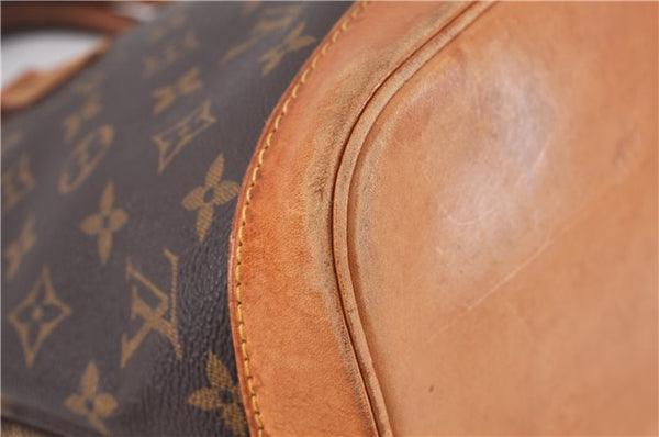 Authentic LOUIS VUITTON Monogram Alma Hand Bag Purse M51130 LV 5329C