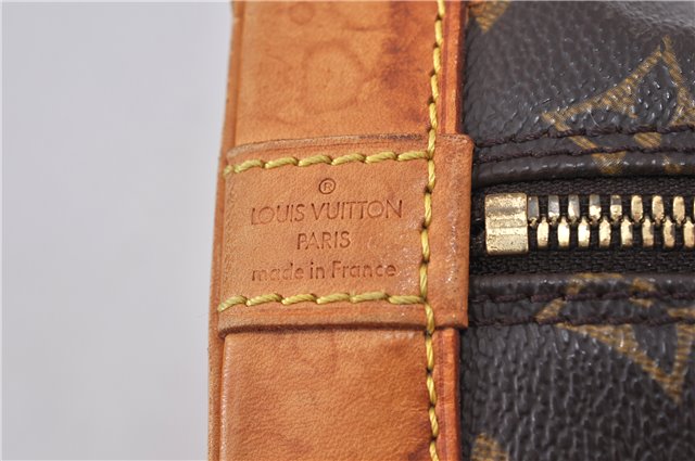 Authentic LOUIS VUITTON Monogram Alma Hand Bag Purse M51130 LV 5329C