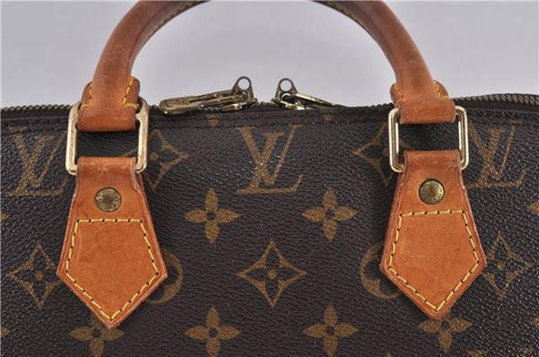 Authentic LOUIS VUITTON Monogram Alma Hand Bag Purse M51130 LV 5329C
