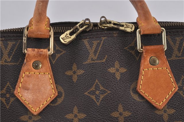 Authentic LOUIS VUITTON Monogram Alma Hand Bag Purse M51130 LV 5329C