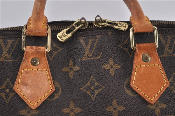Authentic LOUIS VUITTON Monogram Alma Hand Bag Purse M51130 LV 5329C