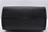 Authentic Louis Vuitton Epi Speedy 25 Hand Boston Bag Black M59032 LV 5329D