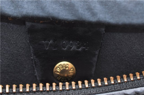 Authentic Louis Vuitton Epi Speedy 25 Hand Boston Bag Black M59032 LV 5329D